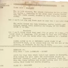 Gone with the Wind Script