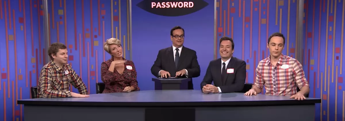 Password segment from: The Tonight Show Starring Jimmy Fallon
